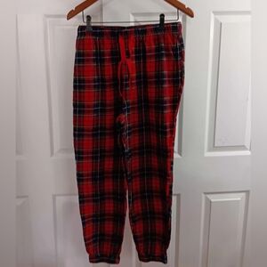 Old Navy Plaid Flannel Jogger PJ Pajama Pants Soft Cozy Cottagecore